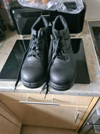 powerfix s3 leather safety boots